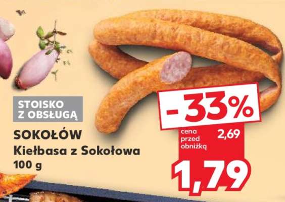 SOKOŁÓW Kiełbasa z Sokołowa 100 g