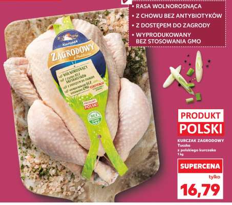 KURCZAK ZAGRODOWY Tuszka z polskiego kurczaka 1 kg