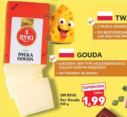 SM RYKI Ser Gouda 100 g