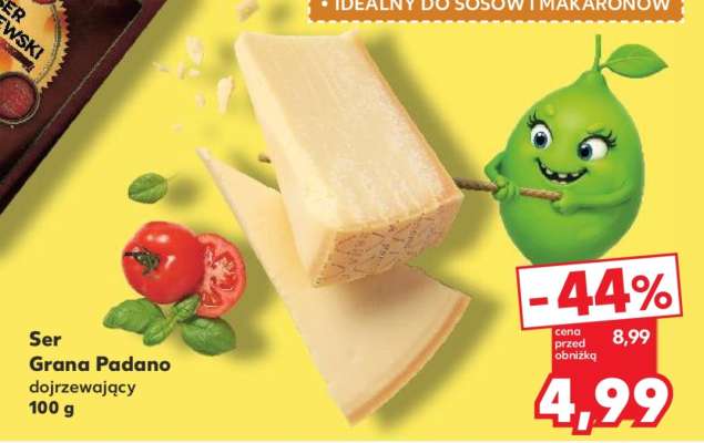 Ser Grana Padano dojrzewający 100 g