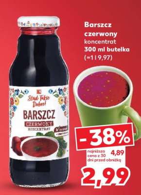 Barszcz czerwony koncentrat 300 ml butelka