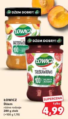 ŁOWICZ Dżem różne rodzaje
