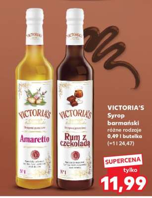 VICTORIA'S Syrop barmański różne rodzaje