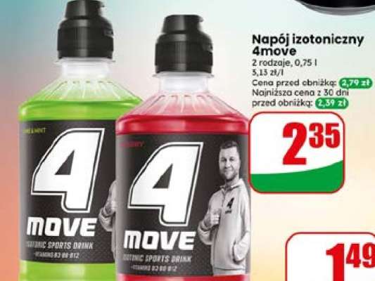 Napój izotoniczny 4MOVE