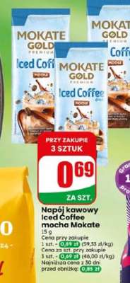 Napój kawowy Iced Coffee mocha Mokate
