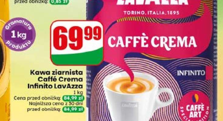 Kawa ziarnista Caffè Crema Infinito LavAzza