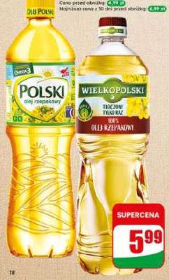 WIELKOPOLSKI 100% OLEJ RZEPAKOWY