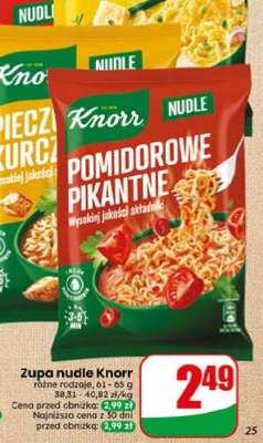 Zupa Nudle Knorr