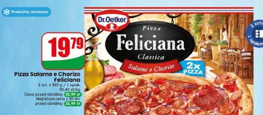 Pizza salame e chorizo Feliciana