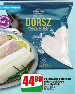 Polędwice z dorsza atlantyckiego Family Fish