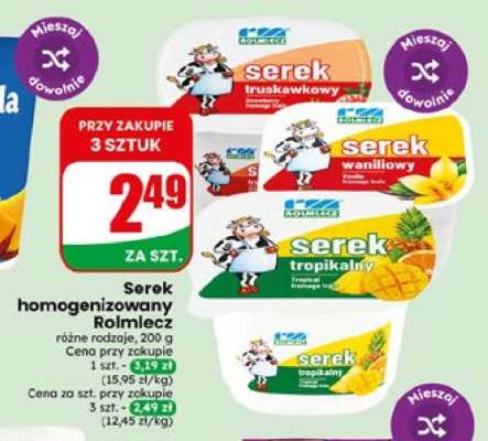 Serek homogenizowany Rolmlecz