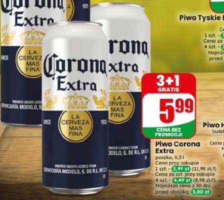 Piwo Corona Extra*