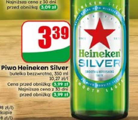 Piwo Heineken Silver