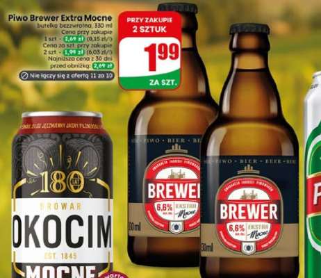 Piwo Brewer Extra Mocne
