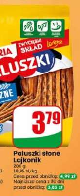 Paluszki słone LAJKONIK