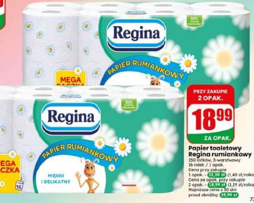 Papier toaletowy Regina Rumiankowy