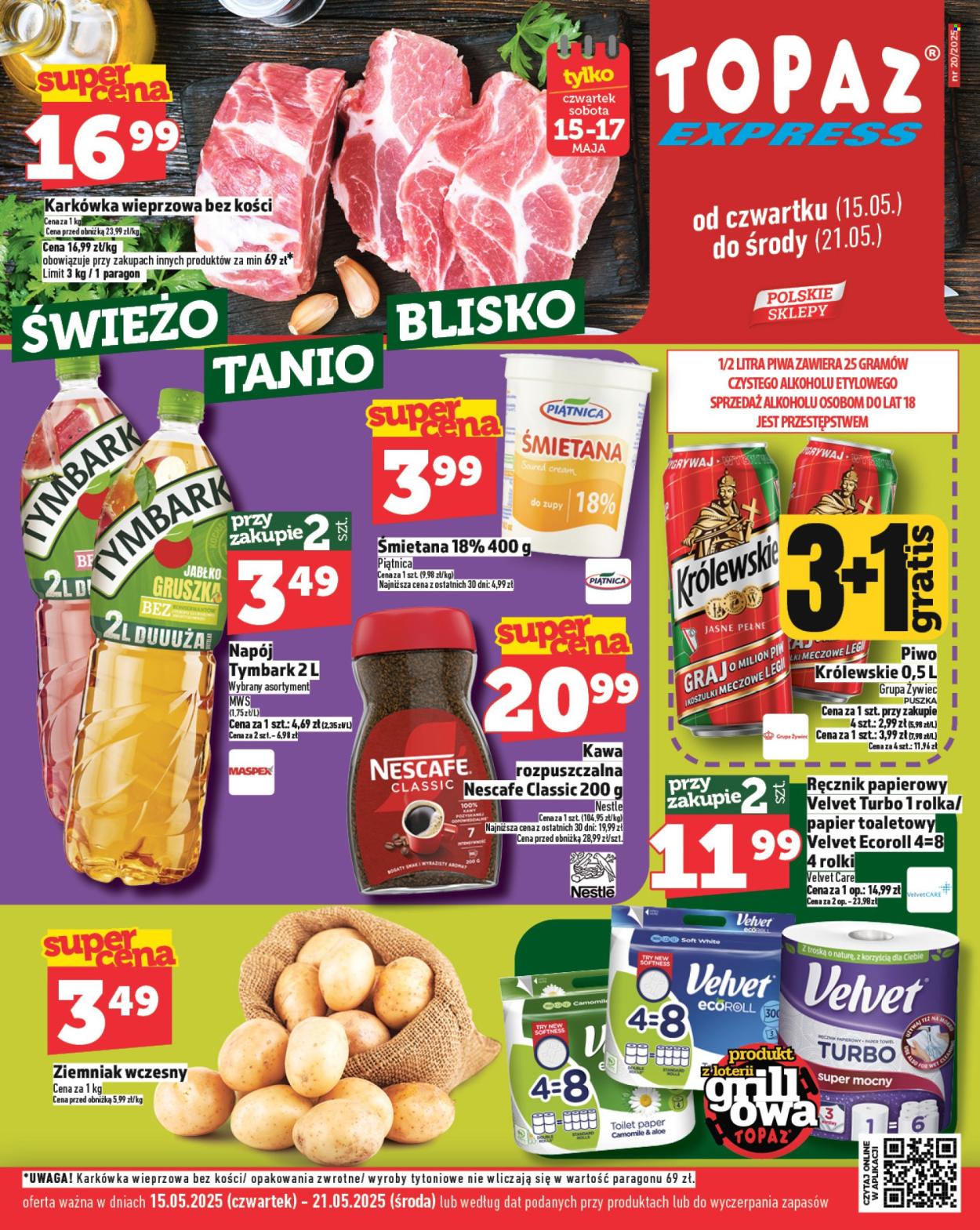 Gazetka Topaz - 15.7.2026. - 21.7.2026.. Strona 1