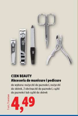 CIEN BEAUTY Akcesoria do manicure i pedicure