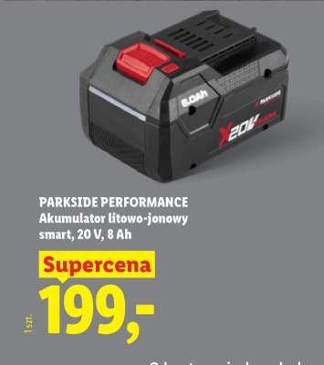 PARKSIDE PERFORMANCE Akumulator litowo-jonowy smart 20 V, 8 Ah