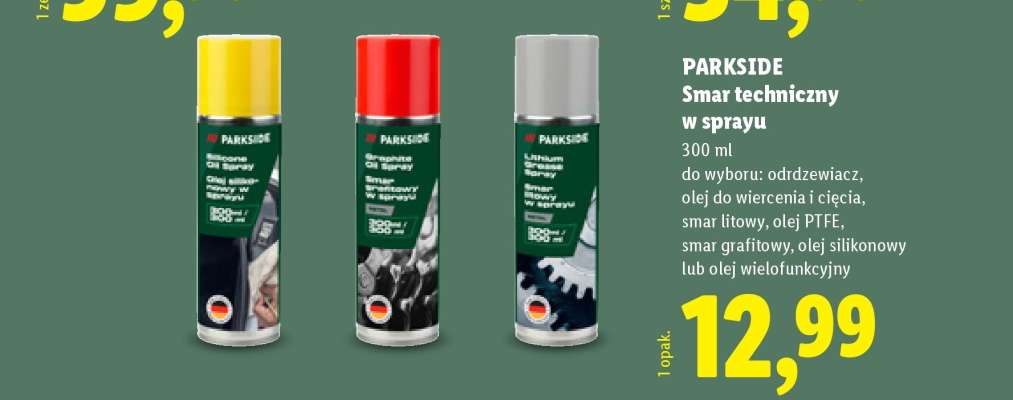 PARKSIDE Smar techniczny w sprayu
