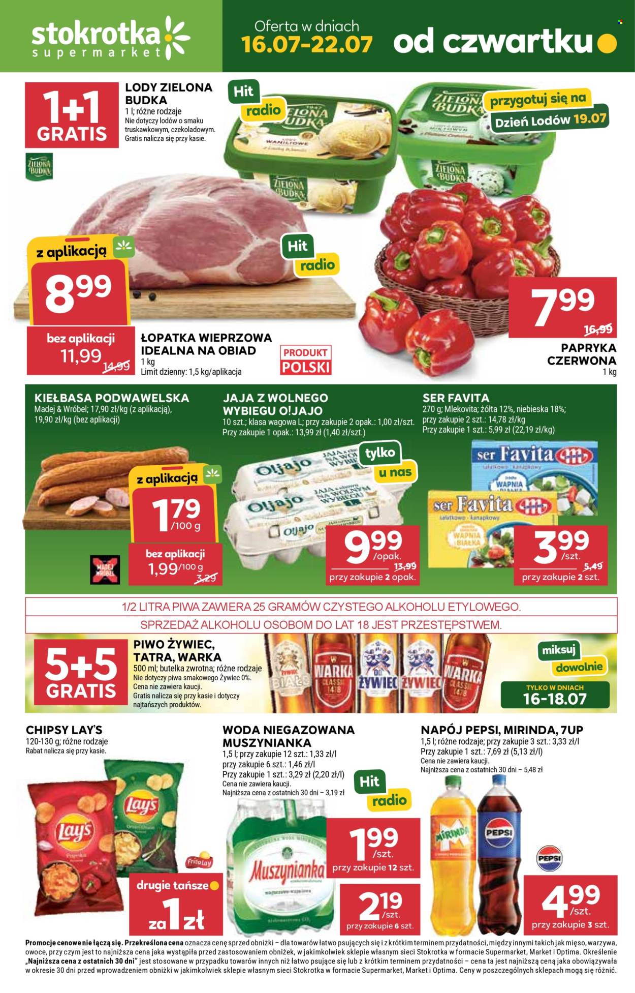 Gazetka Stokrotka Supermarket - 16.7.2026. - 22.7.2026.. Strona 1