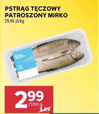 Pstrąg tęczowy patroszony Mirko