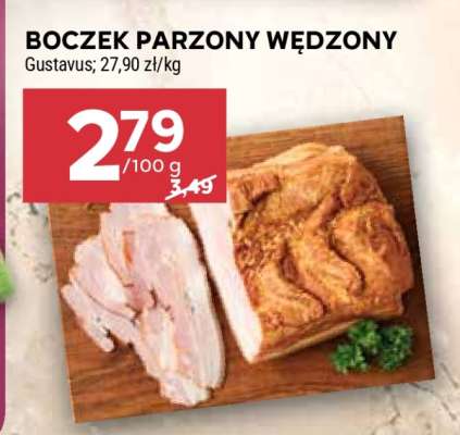 Boczek parzony wędzony