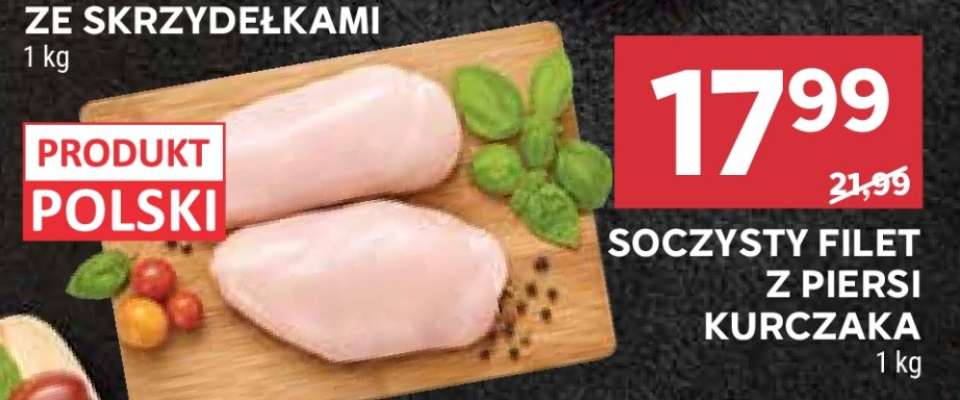 Soczysty filet z piersi kurczaka