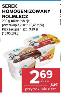 Serek homogenizowany Rolmlecz