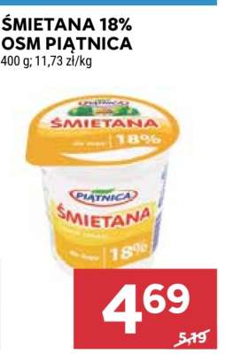 Śmietana 18% OSM Piątnica