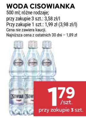 Woda Cisowianka