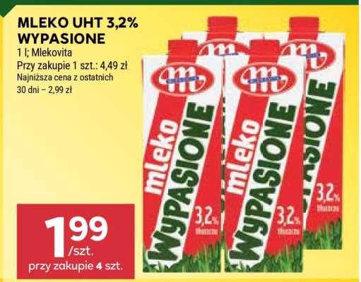 Mleko UHT 3,2 Wypasione