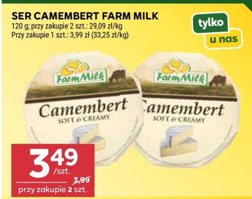 Ser Camembert Farm Milk