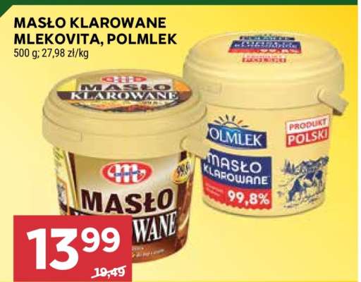 Masło klarowane Mlekovita, Polmlek