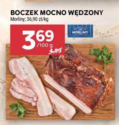 Boczek mocno wędzony