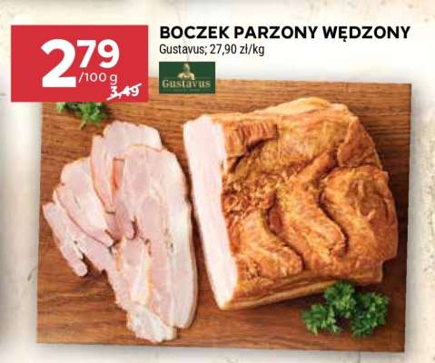 Boczek parzony wędzony