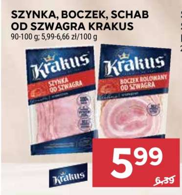 Szynka, Boczek, Schab od Szwagra Krakus
