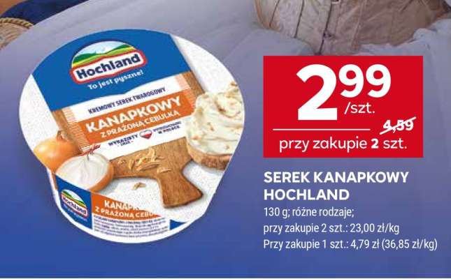 Serek kanapkowy Hochland