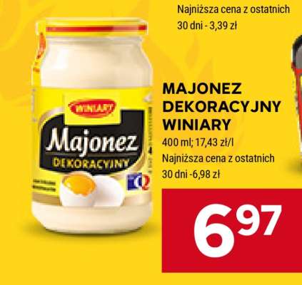 Majonez dekoracyjny WINIARY