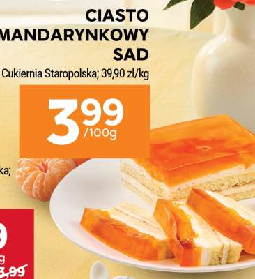 Ciasto Mandarynkowy Sad