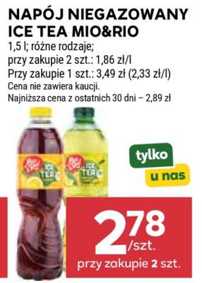 Napój Niegazowany Ice Tea Mio & Rio