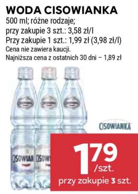 Woda Cisowianka