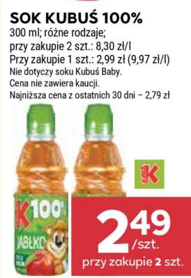 Sok Kubuś 100%