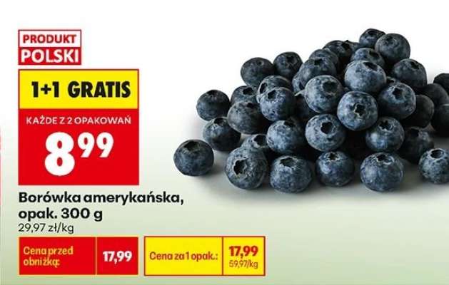 Borówka amerykańska opak 300 g