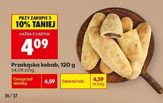 Przekąska kebab, 120 g