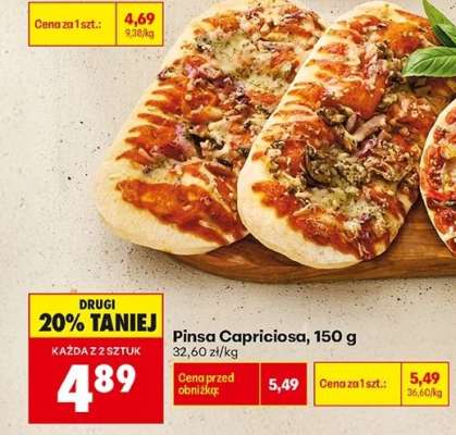 Pinsa Capriciosa, 150 g