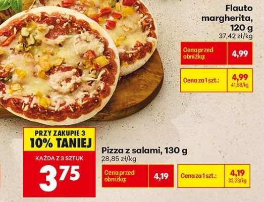 Pizza z salami 130 g