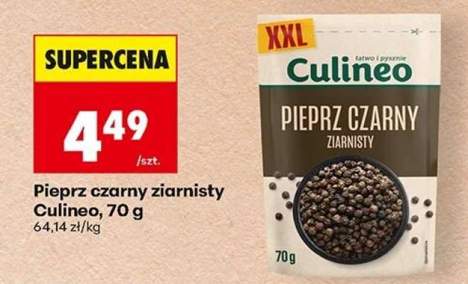 Pieprz czarny ziarnisty Culineo, 70 g