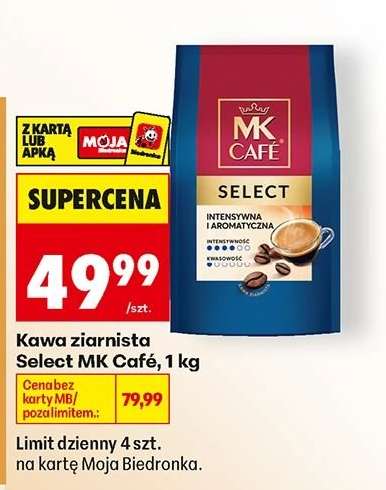 Kawa ziarnista Select MK Café, 1 kg