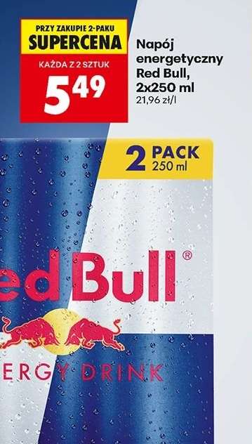 Napój energetyczny Red Bull 2x250 ml